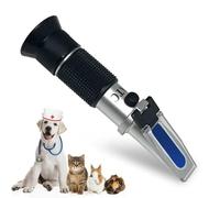 Réfractomètre vétérinaire professionnel 3 en 1 avec ATC - Testeur de protéines de gravité et de sérum spécifique à l'urine pour chiens et chats - Cadeau pratique pour les étudiants vétérinaires et les