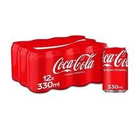 Refresco de Cola Coca Cola Clásica lata pack 12x33 cl
