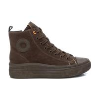 REFRESH 172303 Bottine avec lacets en suédine pour femme, kaki, 37 EU