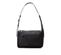 REFRESH 183143, Sac D'ÉPAULE Femme, Noir, Taille Unique
