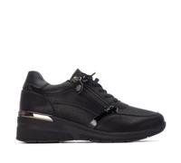 REFRESH - Baskets Femme Noir - Chaussures Confortables et polyvalentes - Mode décontractée - Modèle 17293602 (Taille39)