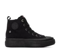 REFRESH - Baskets Femme Noir - Chaussures Confortables et polyvalentes - Mode décontractée - Modèle 17307401 (Taille36)
