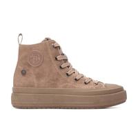 REFRESH - Baskets Femme Taupe - Chaussures Confortables et polyvalentes - Mode décontractée - Modèle 17307405 (Taille41)