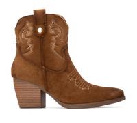 REFRESH - Bottes de cowboy Femme Camel - Chaussures confortables et polyvalentes - Mode décontractée - Modèle 17301401 (Taille39)