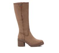 REFRESH Bottes en Daim Taupe - Hauteur du Talon 7cm