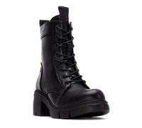 REFRESH - Bottines Femme Noir - Chaussures confortables et polyvalentes - Mode décontractée - Modèle 17290601 (Taille38)