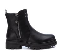 REFRESH Bottines à Bout Rond Noires