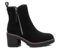 REFRESH Bottines Antelina Noir - Hauteur du Talon 7cm