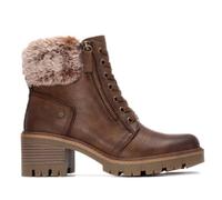 REFRESH - Bottines Femme Camel - Chaussures confortables et polyvalentes - Mode décontractée - Modèle 17291102 (Taille37)