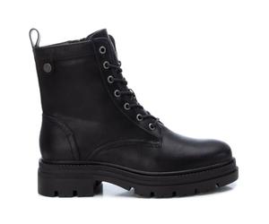 REFRESH - Bottines Femme Noir - Chaussures confortables et polyvalentes - Mode décontractée - Modèle 17100001 (Taille38)