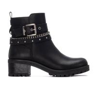 REFRESH - Bottines Femme Noir - Chaussures confortables et polyvalentes - Mode décontractée - Modèle 17291803 (Taille40)