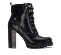 REFRESH - Bottines Femme Noir - Chaussures confortables et polyvalentes - Mode décontractée - Modèle 17292601 (Taille35)