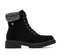 REFRESH - Bottines Femme Noir - Chaussures confortables et polyvalentes - Mode décontractée - Modèle 17302802 (Taille38)