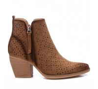 REFRESH - Bottines Femme Taupe - Chaussures confortables et polyvalentes - Mode décontractée - Modèle 17251903 (Taille38)