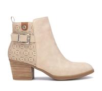 REFRESH - Bottines pour femme - Chaussures confortables et polyvalentes - Mode décontractée, Beige 14, 38 EU