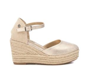 REFRESH Espadrille valencienne dorée