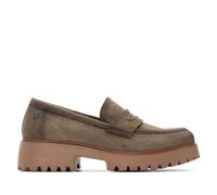 REFRESH - Mocassins Femme Khaki - Chaussures Confortables et polyvalentes - Mode décontractée - Modèle 17301202 (Taille36)