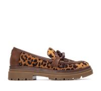 REFRESH - Mocassins Femme Léopard - Chaussures Confortables et polyvalentes - Mode décontractée - Modèle 17300302 (Taille40)