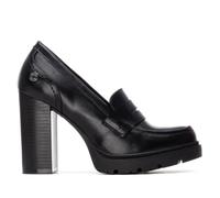 REFRESH - Mocassins Femme Noir - Chaussures Confortables et polyvalentes - Mode décontractée - Modèle 17292701 (Taille36)