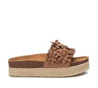 REFRESH - Sandale Femme Camel - Chaussures Confortables et polyvalentes - Mode décontractée - Modèle 17246201 (Taille40)