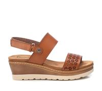 REFRESH - Sandale Femme Camel - Chaussures confortables et polyvalentes - Mode décontractée - Modèle 17268101 (Taille40)
