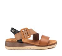 REFRESH - Sandale Femme Camel - Chaussures Confortables et polyvalentes - Mode décontractée - Modèle 17284402 (Taille38)