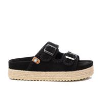 REFRESH - Sandale Femme Noir - Chaussures Confortables et polyvalentes - Mode décontractée - Modèle 17195003 (Taille37)