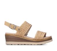 REFRESH - Sandale Femme Or - Chaussures confortables et polyvalentes - Mode décontractée - Modèle 17520301 (Taille41)