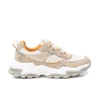 REFRESH - Sneakers Femme Beige - Chaussures Confortables et polyvalentes - Mode décontractée - Modèle 17240403 (Taille39)