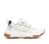 REFRESH - Baskets Femme Blanc - Chaussures Confortables et polyvalentes - Mode décontractée - Modèle 17240401 (Taille39)