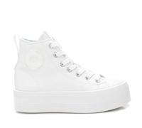 REFRESH - Sneakers Femme Blanc - Chaussures confortables et polyvalentes - Mode décontractée - Modèle 17247501 (Taille40)