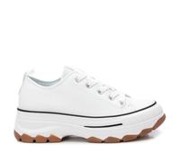 REFRESH - Baskets Femme Blanc - Chaussures Confortables et polyvalentes - Mode décontractée - Modèle 17247706 (Taille40)