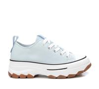 REFRESH - Sneakers Femme Bleu Jean - Chaussures Confortables et polyvalentes - Mode décontractée - Modèle 17247701 (Taille38)