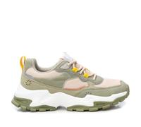 REFRESH - Sneakers Femme Khaki - Chaussures Confortables et polyvalentes - Mode décontractée - Modèle 17240404 (Taille40)