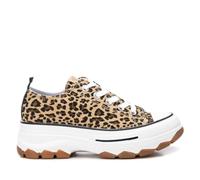 REFRESH - Sneakers Femme Léopard - Chaussures Confortables et polyvalentes - Mode décontractée - Modèle 17247711 (Taille39)