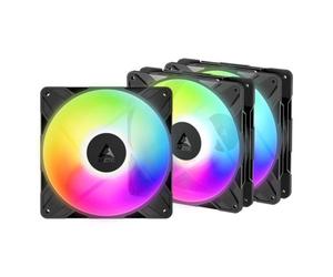 Refrigeración Aire Arctic P14 Pro Reverse RGB 140mm Pack 3 PWM Negro Multicolor