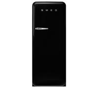 Smeg Réfrigérateur 1 porte FAB28RBL6 Années 50 60 cm Hauteur 153 cm Noir