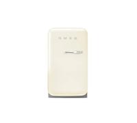 Smeg, FAB5LCR6 Réfrigérateur Minibar Vintage une Porte, 34L, Charnières à Gauche, Froid Statique, 2 Clayettes Réglables, Porte-Bouteilles et Éclairage LED, H 72,5cm, Crème