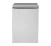 Bomann Réfrigérateur 133L inox VS2185-1-inox, Capacité nette : 133 litres, Éclairage intérieur à DEL, Contrôle de la température en continu, 3 clayettes en verre