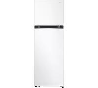 Réfrigérateur-congélateur LG GTBV20SWGKD - congélateur haut - largeur : 55.5 cm - profondeur : 63.7 cm - hauteur : 168 cm - 266 litres - classe E - super blanc