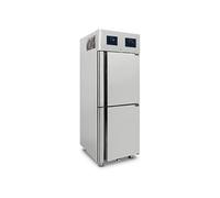 Réfrigérateur 350+350 Litres En Inox à 2 Températures GN 2/1, 2°/+8°C| 10°/ 22°C Wifi Virtus BMC0012/FN