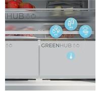 Réfrigérateur 4 Portes Semi-Intégrable Total No Frost Cecotec Bolero CoolMarket 4D 456 SBI Inox E, Capacité Maximale 456 L