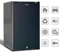 Réfrigérateur à absorption-45L -12V/220V-Noir-RV Mini réfrigérateur