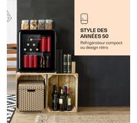 Réfrigérateur à boissons PopLife 0-10°C design rétro E