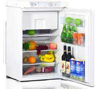 Réfrigérateur à gaz - SMAD -12V/220V/Gaz - 100 litres - avec congélateur - Camping, Maison - Blanc