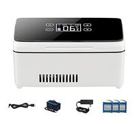 Réfrigérateur à insuline Cool Box Réfrigérateur et refroidisseur à insuline avec batterie au lithium3 pour voiture, voyage, maison - Mallette de réfrigération de voiture portable/petite boît