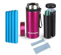 Réfrigérateur à Insuline de Voyage, 6-10 stylos 42H Mini frigo pour médicaments, approuvé par TSA Sacs pour diabétiques Poche à insuline, frigo insuline pour Voyage avec 4 Packs de Glace biogel