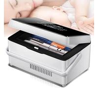Réfrigérateur à insuline - Mini-réfrigérateur électrique portable et intelligent pour les voyages - Grande capacité de réfrigération - Sac isotherme médical inclus