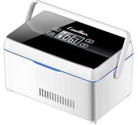 Réfrigérateur à insuline portable, glacière pour médicaments, mini sac isotherme électrique intelligent avec câble de chargement USB pour voiture, idéal pour les voyages et la maison, 1 batt