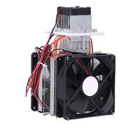 Réfrigérateur À Semiconducteur Monocœur 12V 72W, Système De Refroidissement Électronique Compact - Refroidissement Rapide, Haute Efficacité, Idéal Pour DIY Et Expérimentations